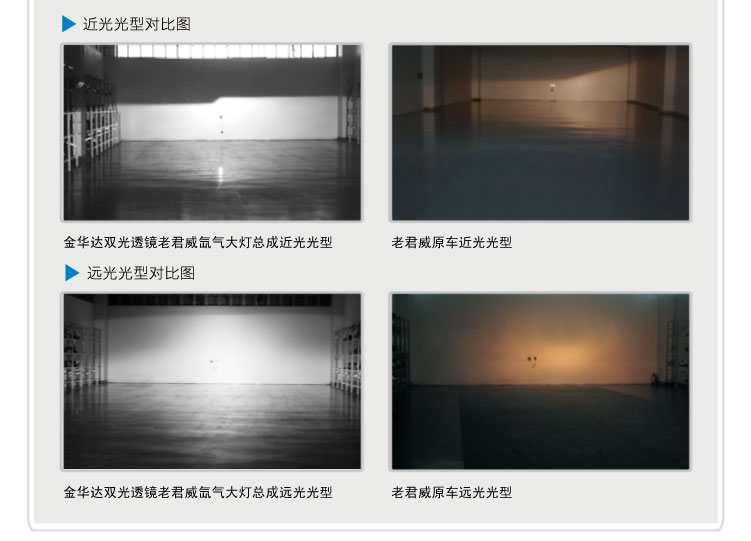 君威双光透镜大灯总成22