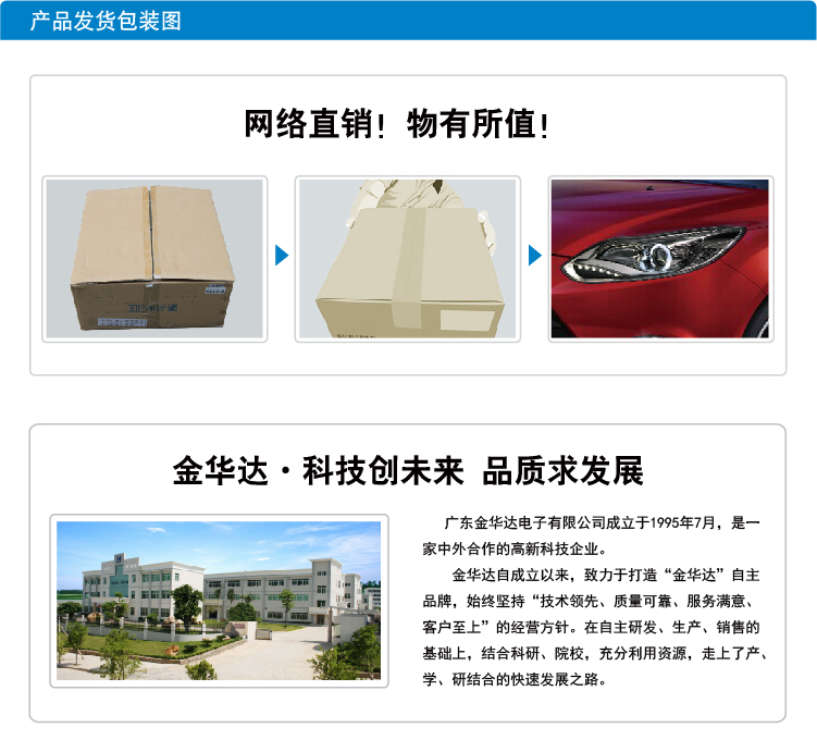 福特福克斯LED日行灯透镜氙大灯总成17